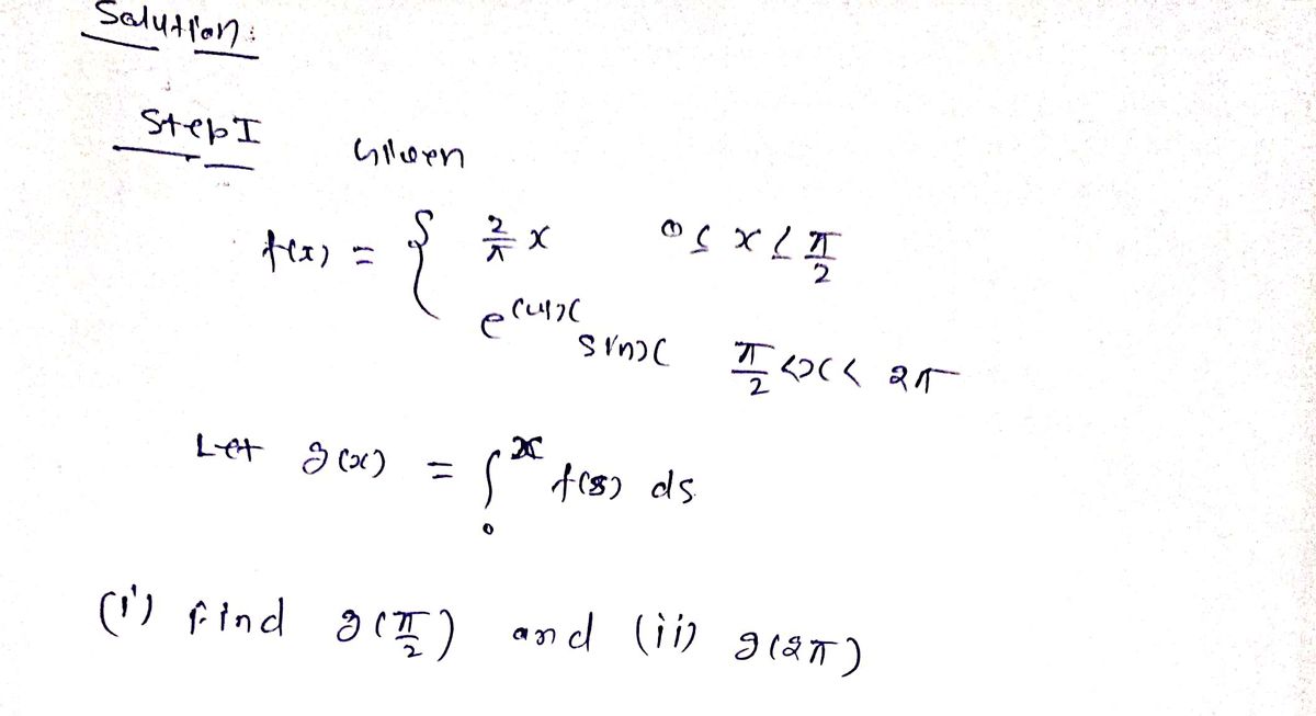 Calculus homework question answer, step 1, image 1