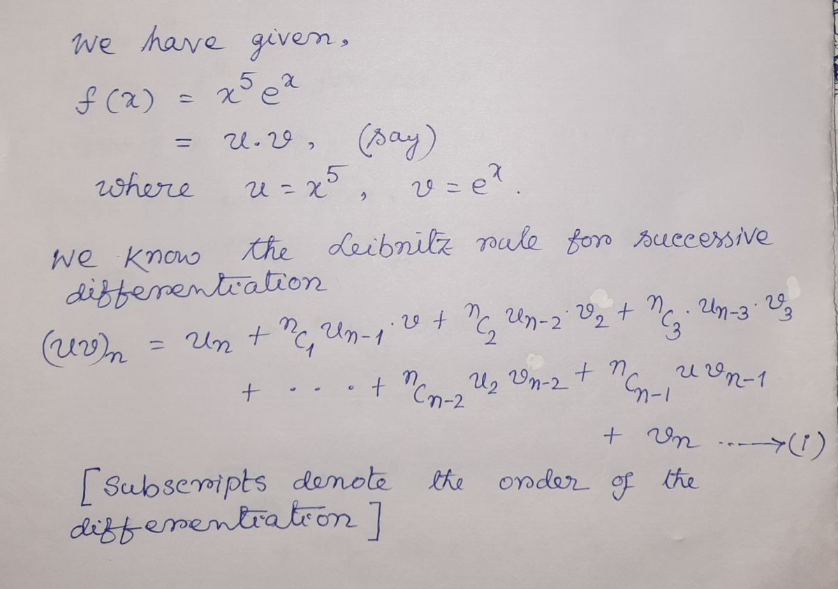 Calculus homework question answer, step 1, image 1