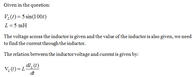 Electrical Engineering homework question answer, step 1, image 1