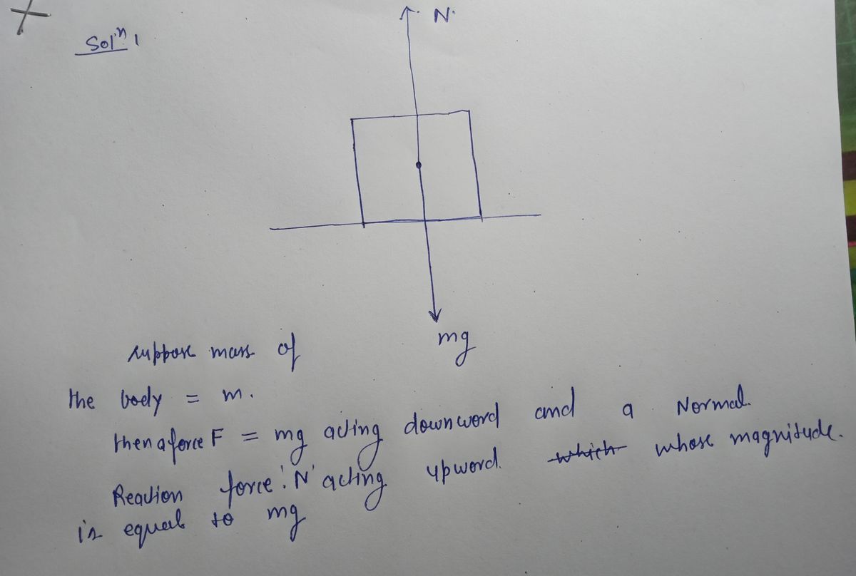 Physics homework question answer, step 1, image 1