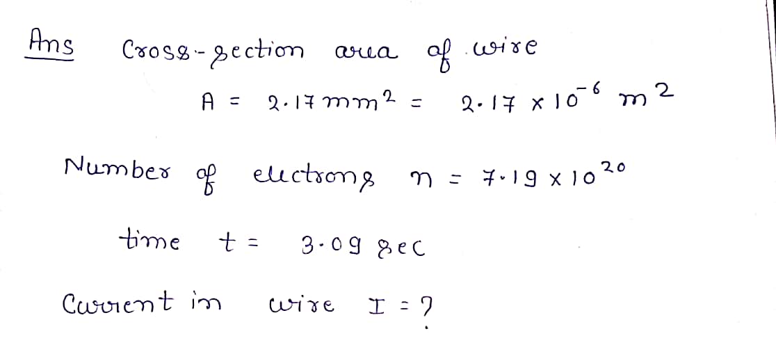 Physics homework question answer, step 1, image 1