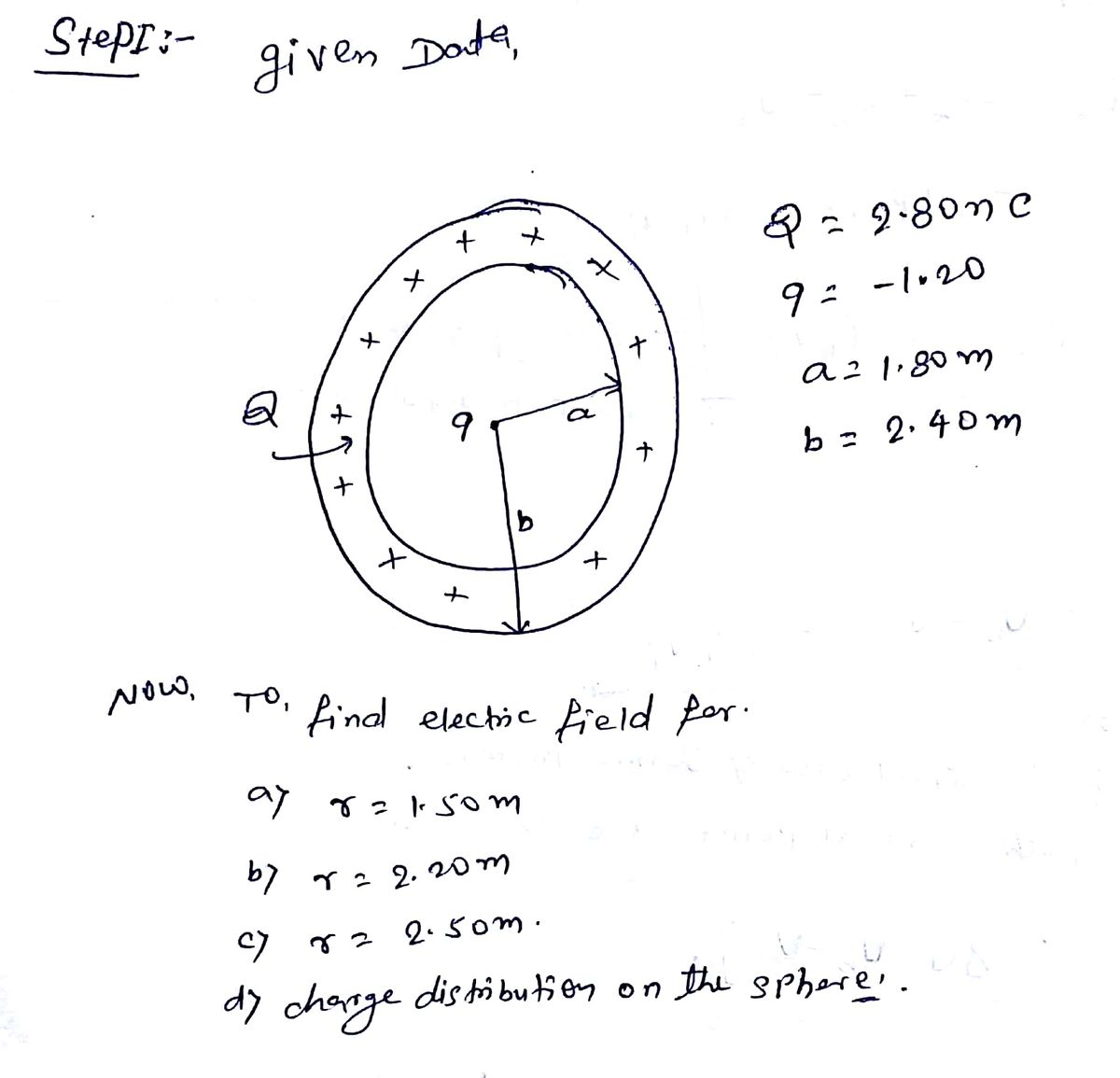 Physics homework question answer, step 1, image 1