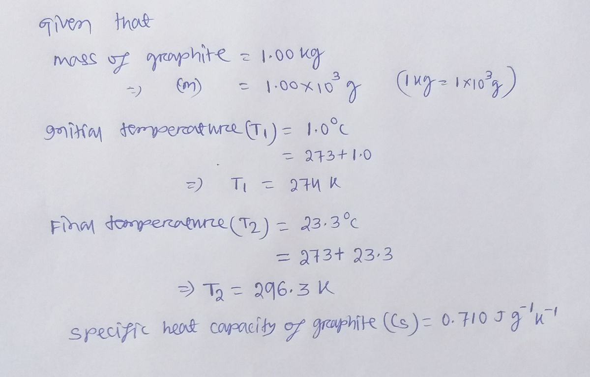 Chemistry homework question answer, step 1, image 1