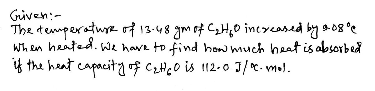 Chemistry homework question answer, step 1, image 1