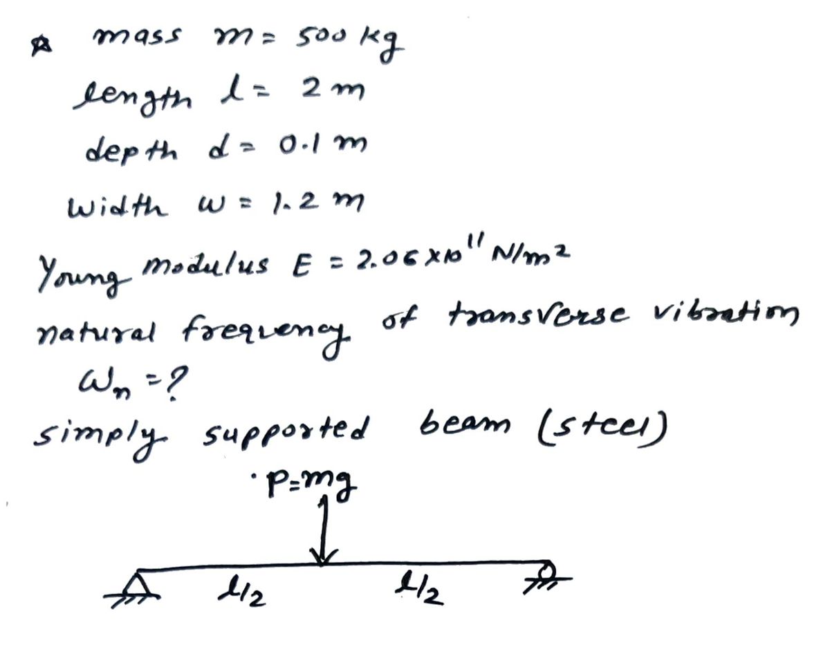 Mechanical Engineering homework question answer, step 1, image 1