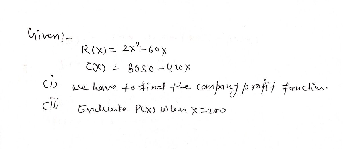 Algebra homework question answer, step 1, image 1