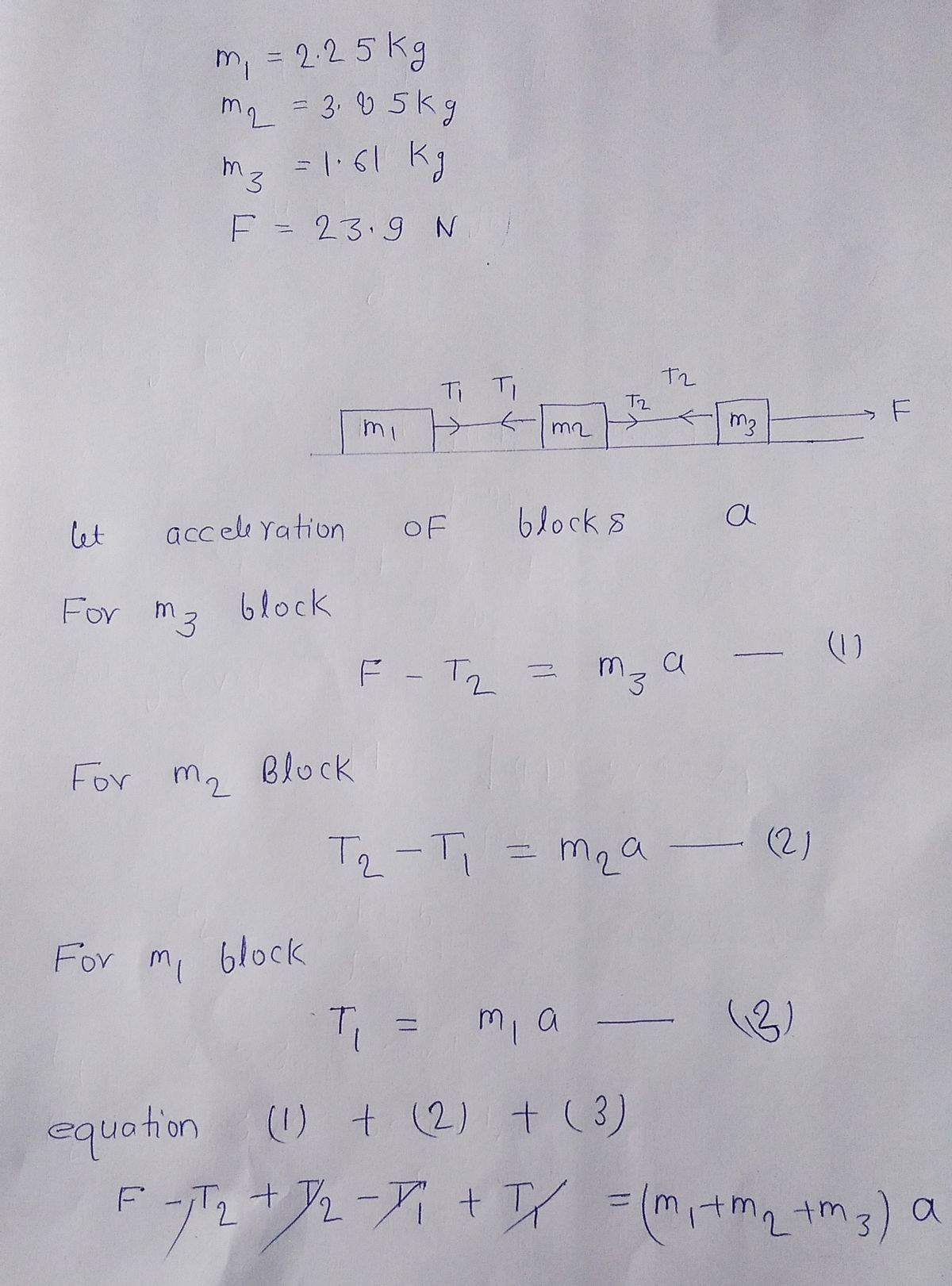 Physics homework question answer, step 1, image 1