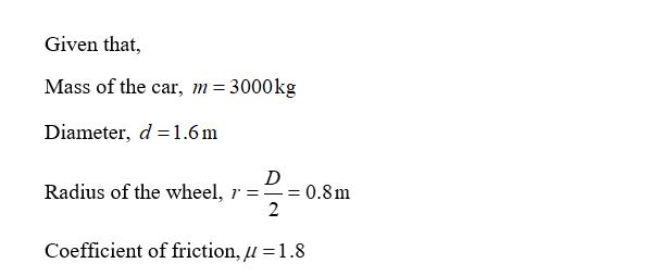 Physics homework question answer, step 1, image 1