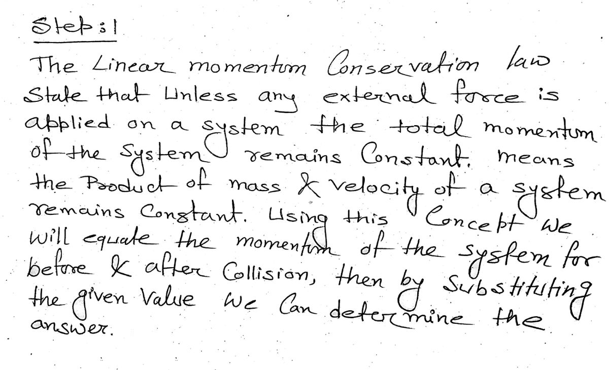 Physics homework question answer, step 1, image 1