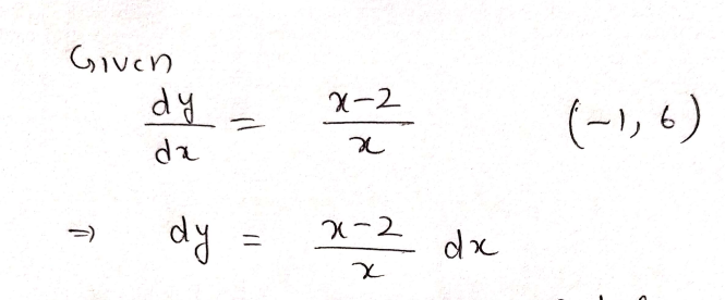 Calculus homework question answer, step 1, image 1