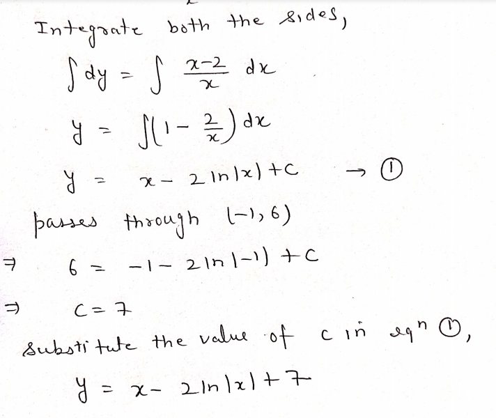 Calculus homework question answer, step 2, image 1