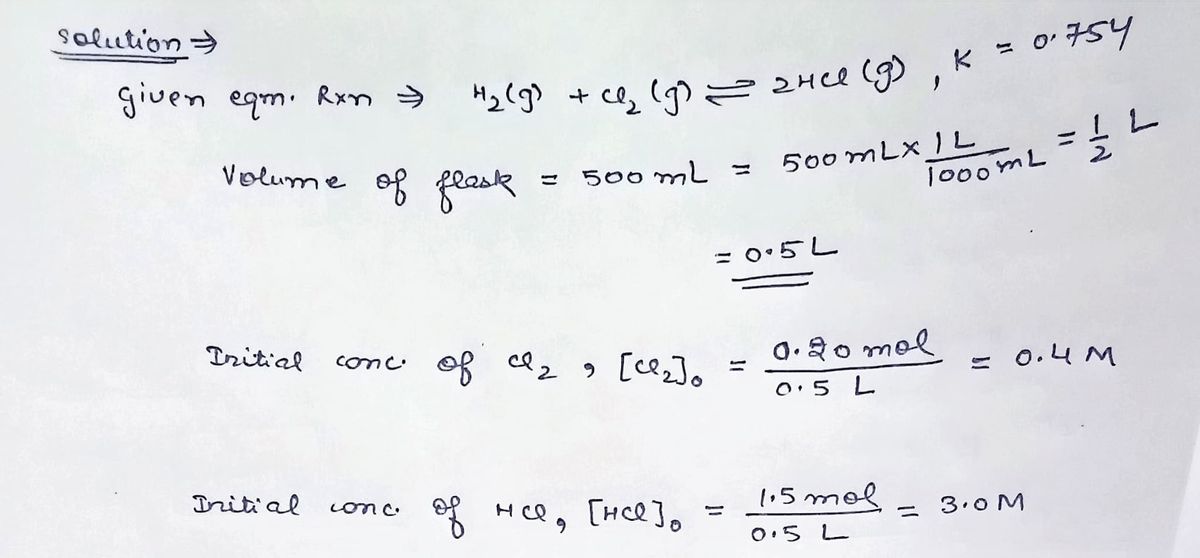 Chemistry homework question answer, step 1, image 1