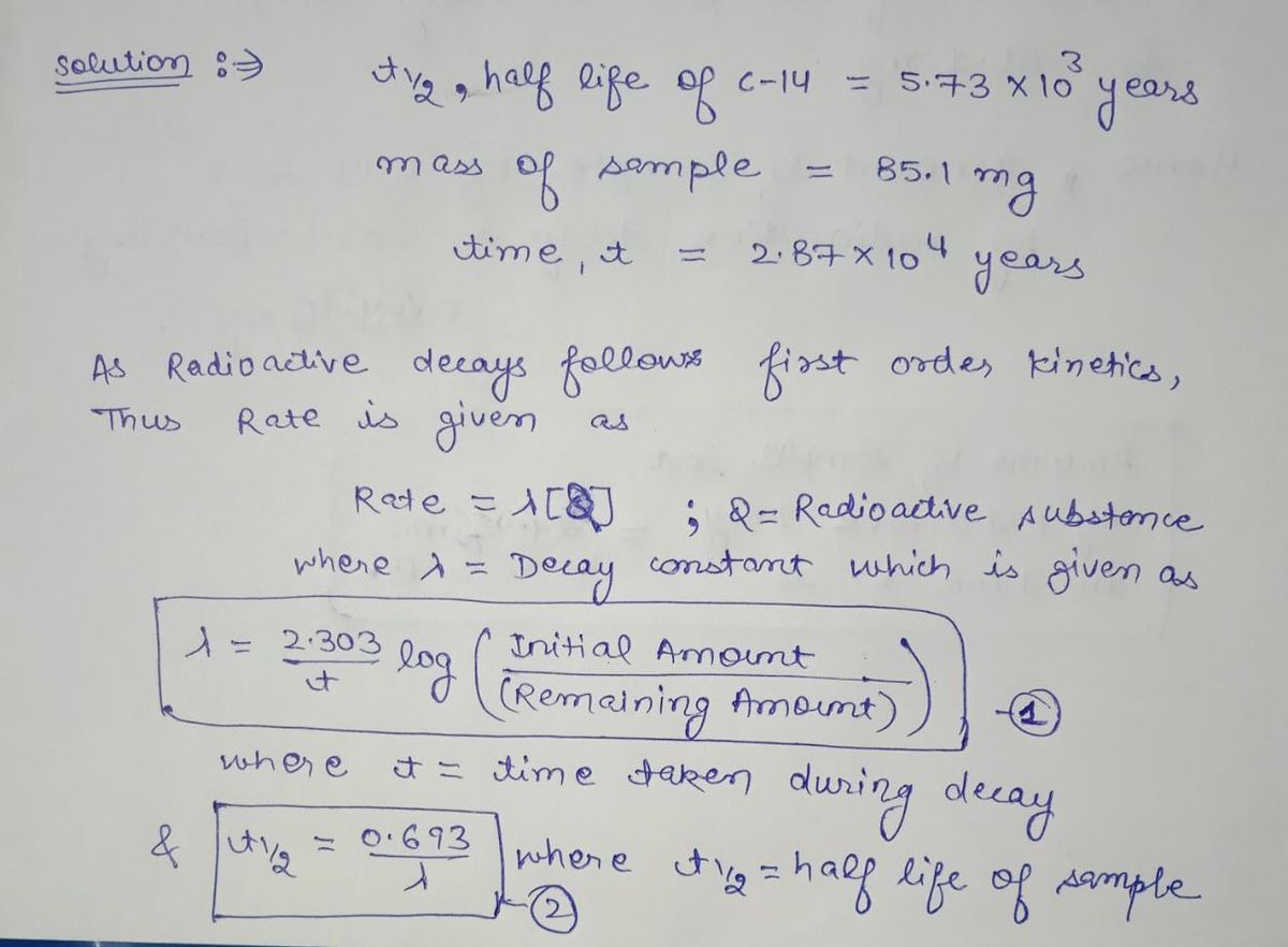 Chemistry homework question answer, step 1, image 1