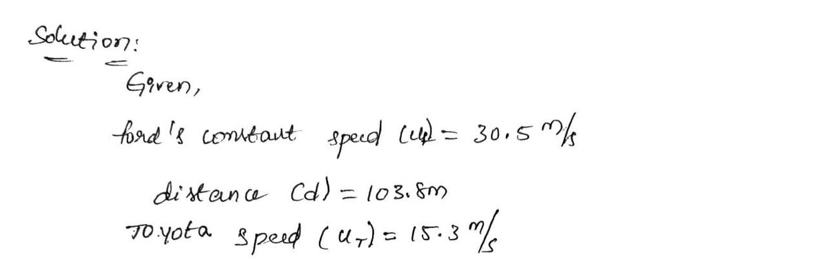 Physics homework question answer, step 1, image 1