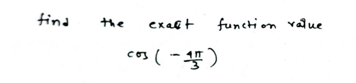 Trigonometry homework question answer, step 1, image 1