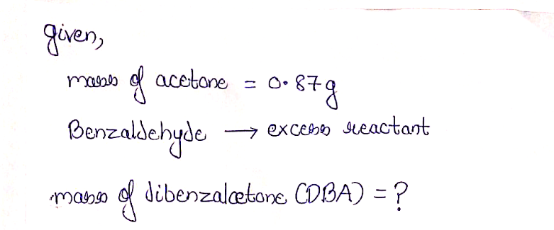 Chemistry homework question answer, step 1, image 1