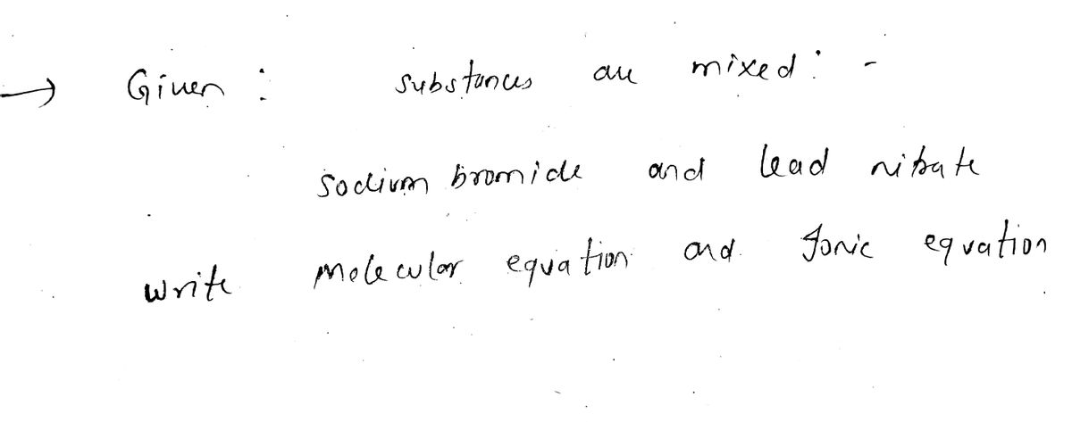 Chemistry homework question answer, step 1, image 1