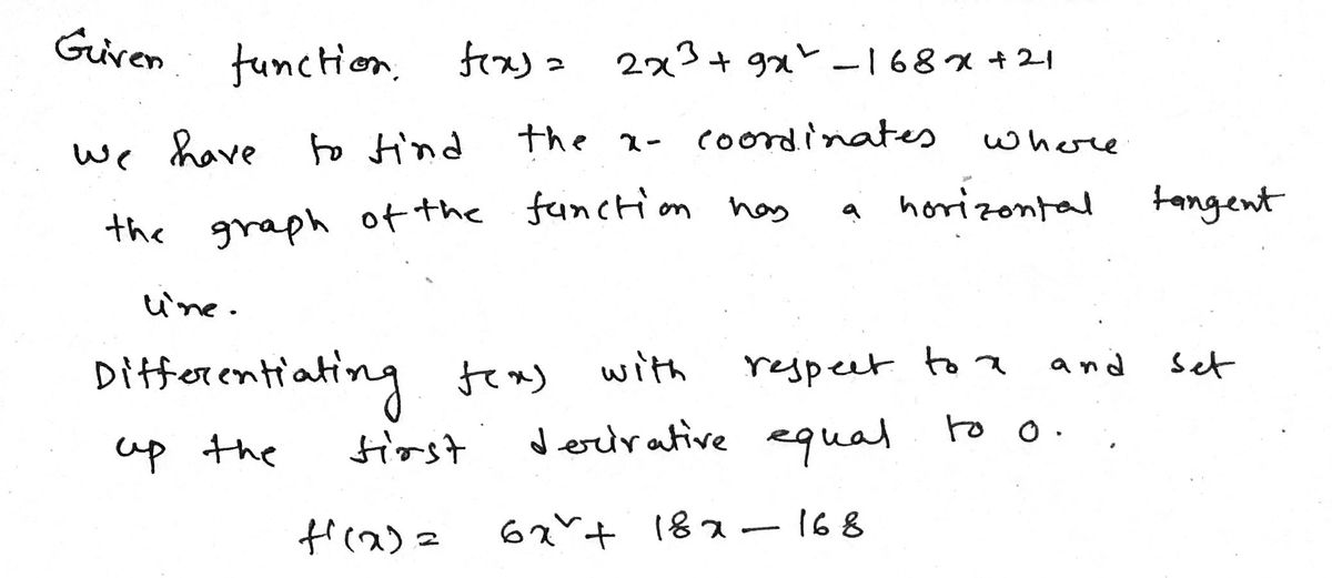 Calculus homework question answer, step 1, image 1