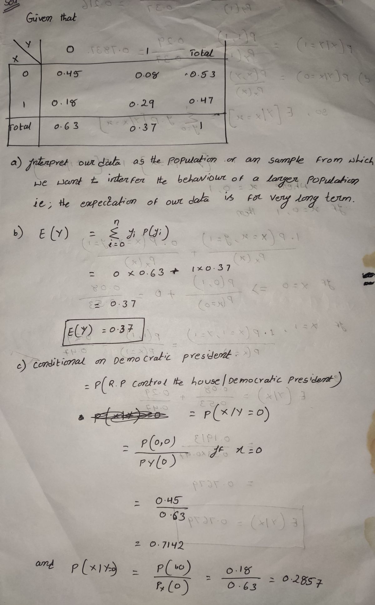 Statistics homework question answer, step 1, image 1