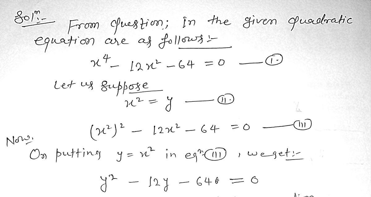 Algebra homework question answer, step 1, image 1