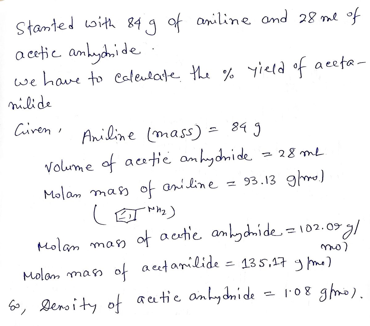 Chemistry homework question answer, step 1, image 1