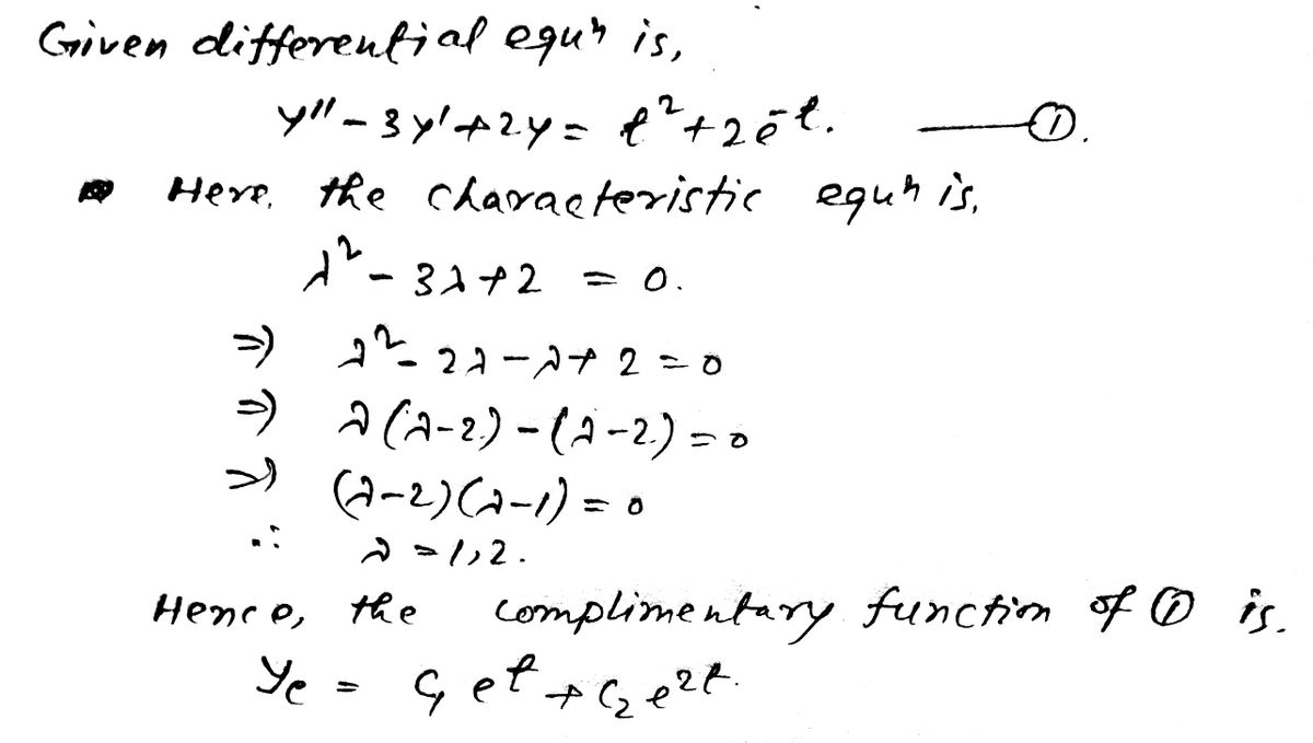 Advanced Math homework question answer, step 1, image 1