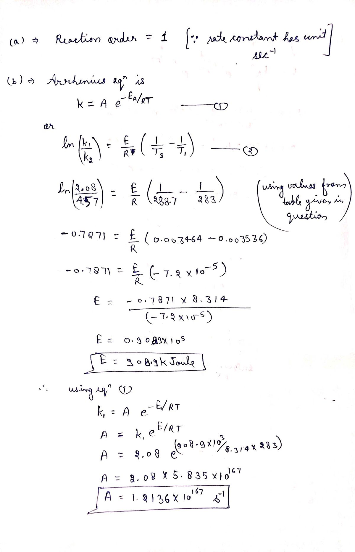 Chemistry homework question answer, step 1, image 1