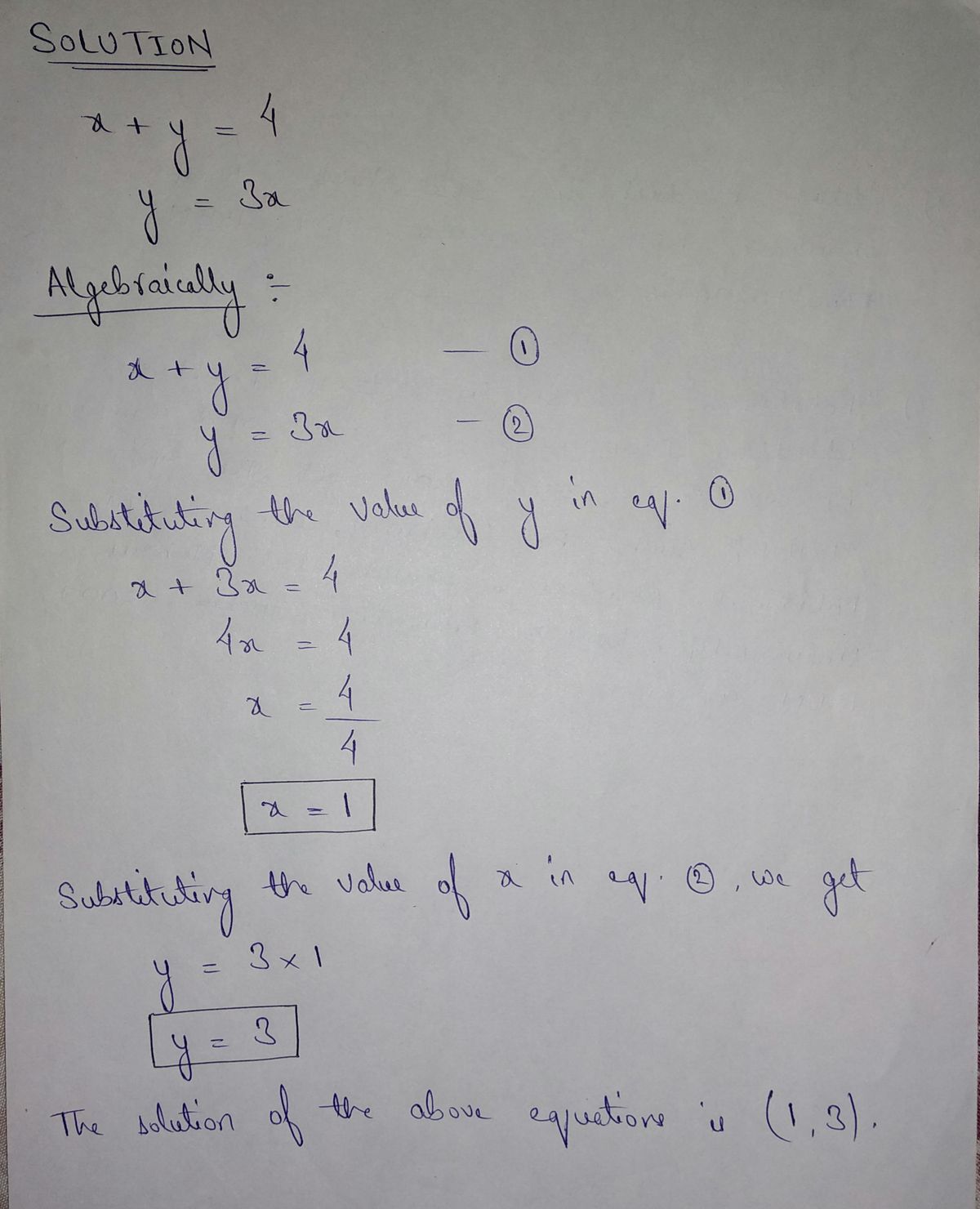 Algebra homework question answer, step 1, image 1