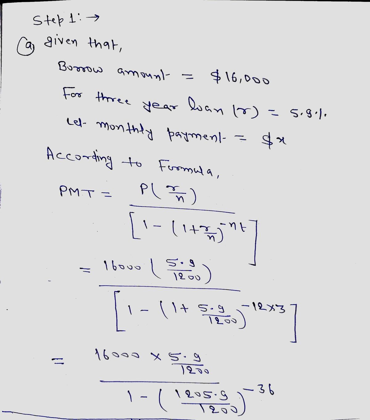 Advanced Math homework question answer, step 1, image 1