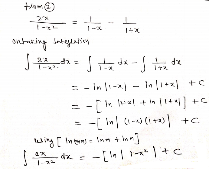 Calculus homework question answer, step 2, image 1