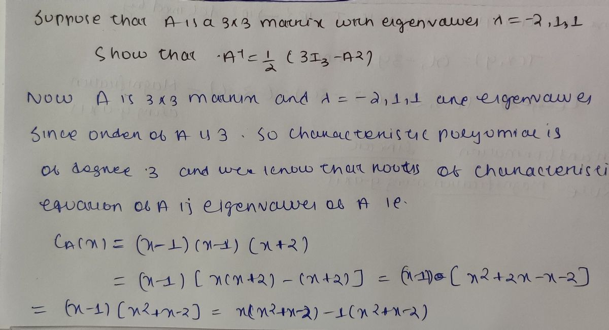 Advanced Math homework question answer, step 1, image 1