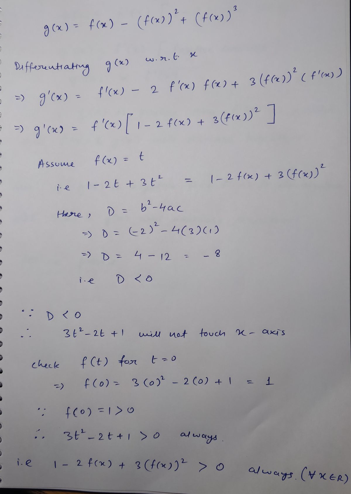 Calculus homework question answer, step 1, image 1