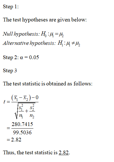 Statistics homework question answer, step 1, image 1