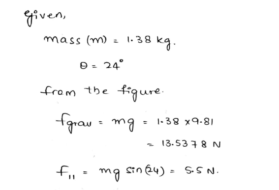 Physics homework question answer, step 1, image 1