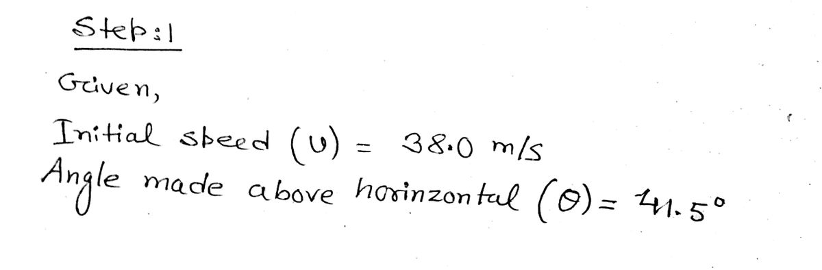 Physics homework question answer, step 1, image 1