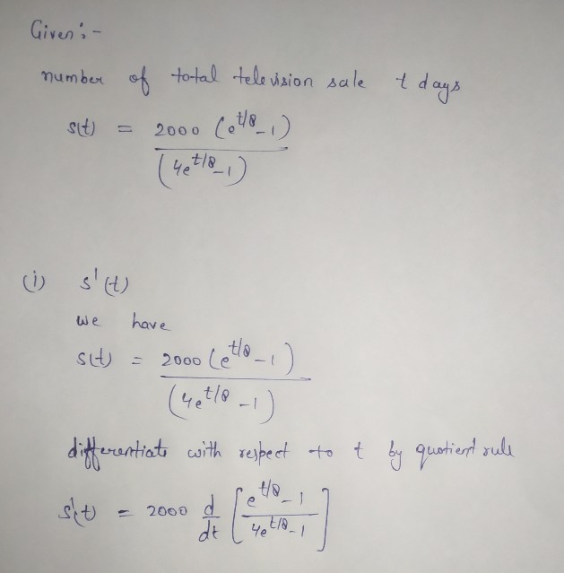 Calculus homework question answer, step 1, image 1