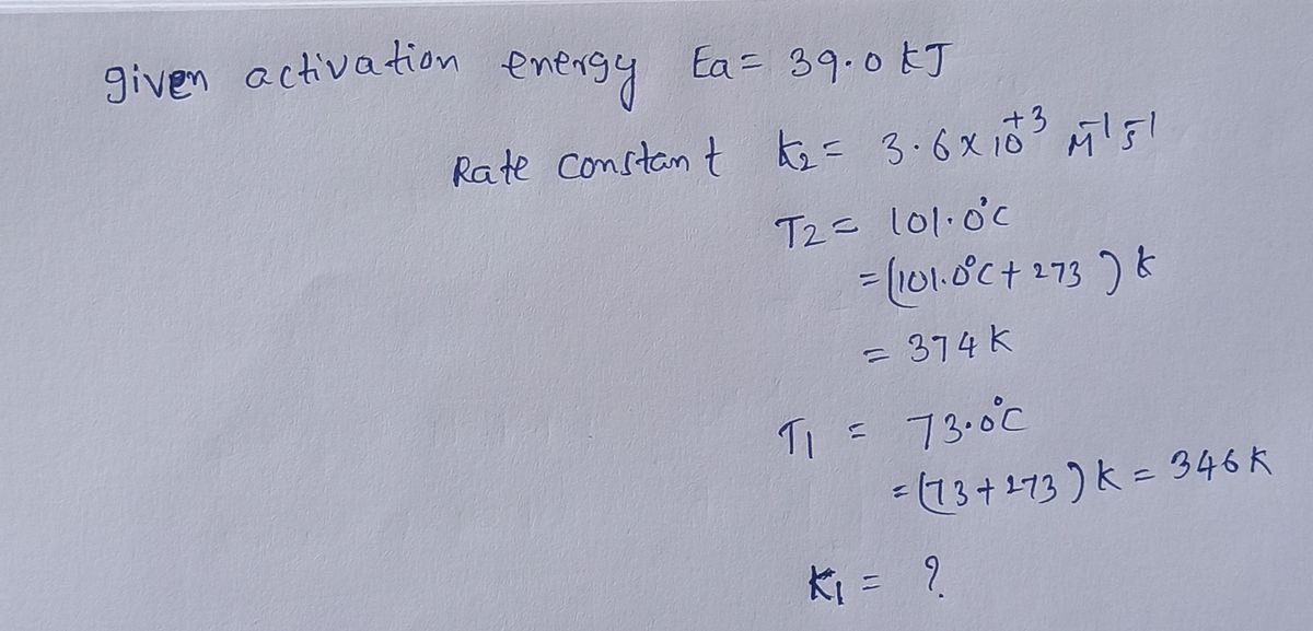 Chemistry homework question answer, step 1, image 1