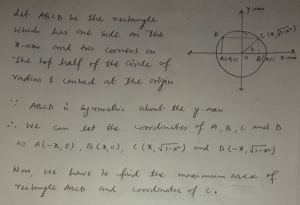 Calculus homework question answer, step 1, image 1