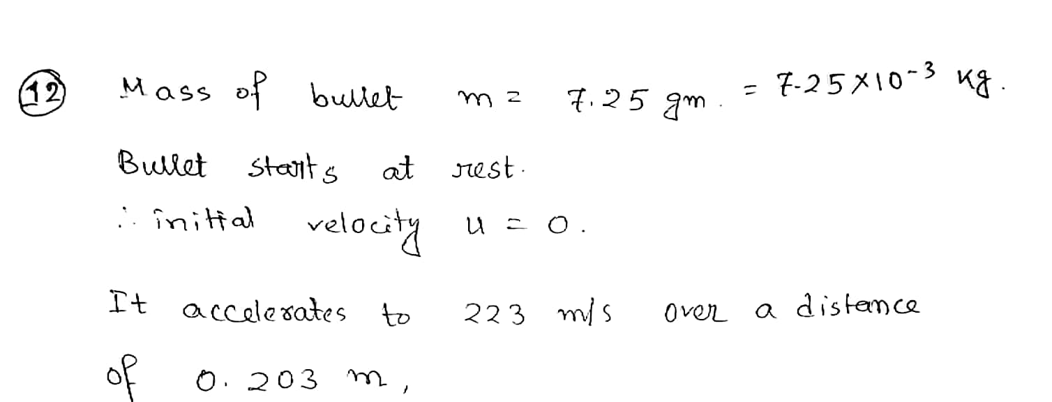 Physics homework question answer, step 1, image 1