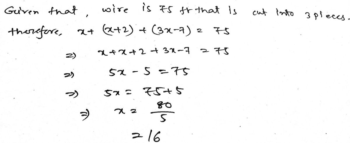 Algebra homework question answer, step 2, image 1