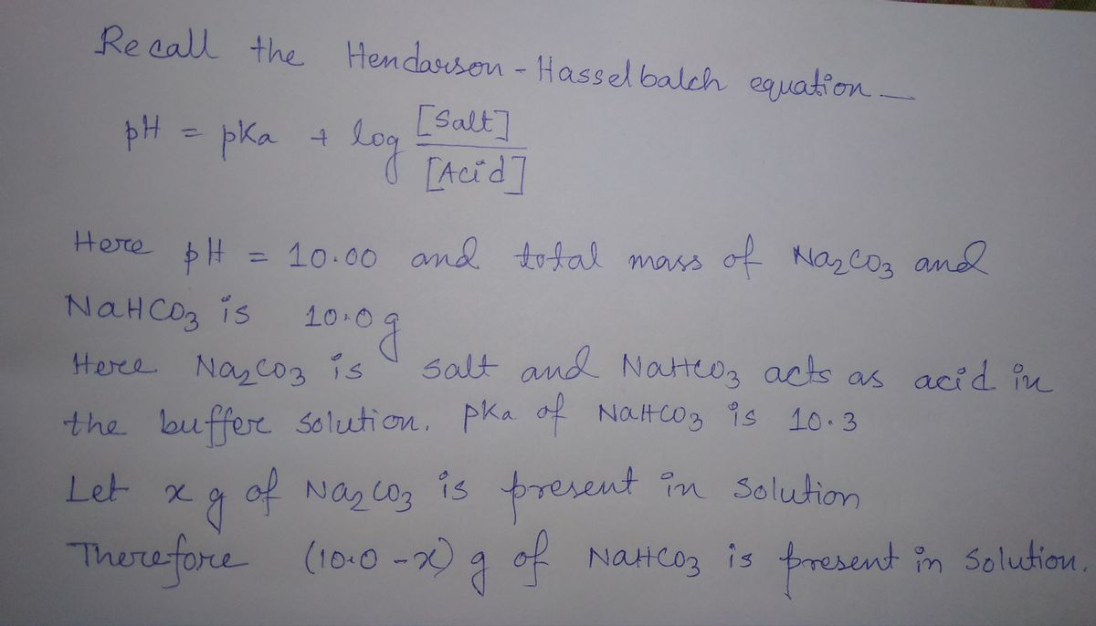 Chemistry homework question answer, step 1, image 1