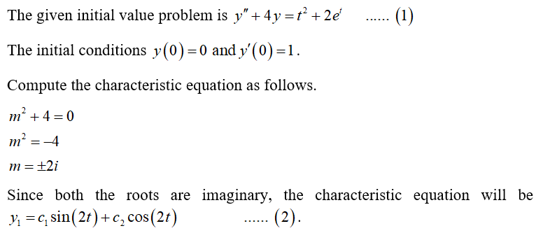 Advanced Math homework question answer, step 1, image 1