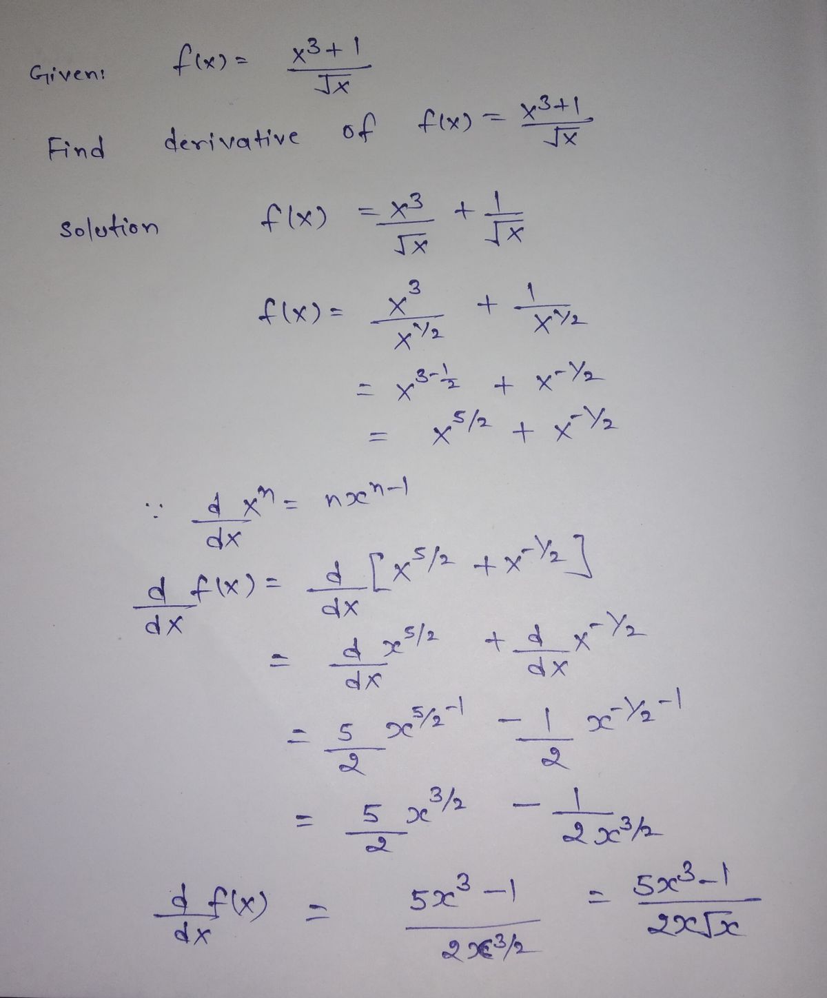 Calculus homework question answer, step 1, image 1