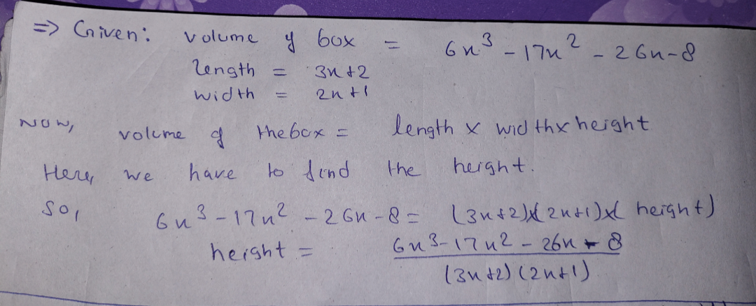 Calculus homework question answer, step 1, image 1