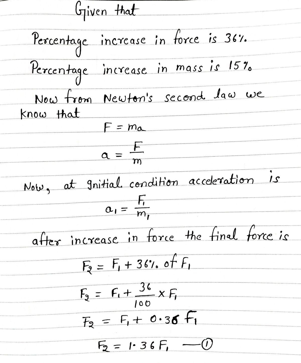 Physics homework question answer, step 1, image 1