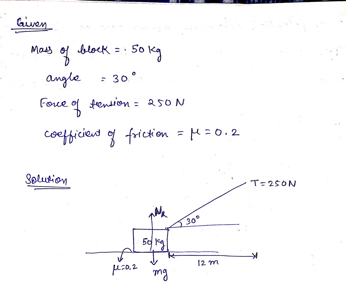 Physics homework question answer, step 1, image 1