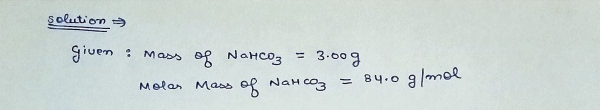 Chemistry homework question answer, step 1, image 1