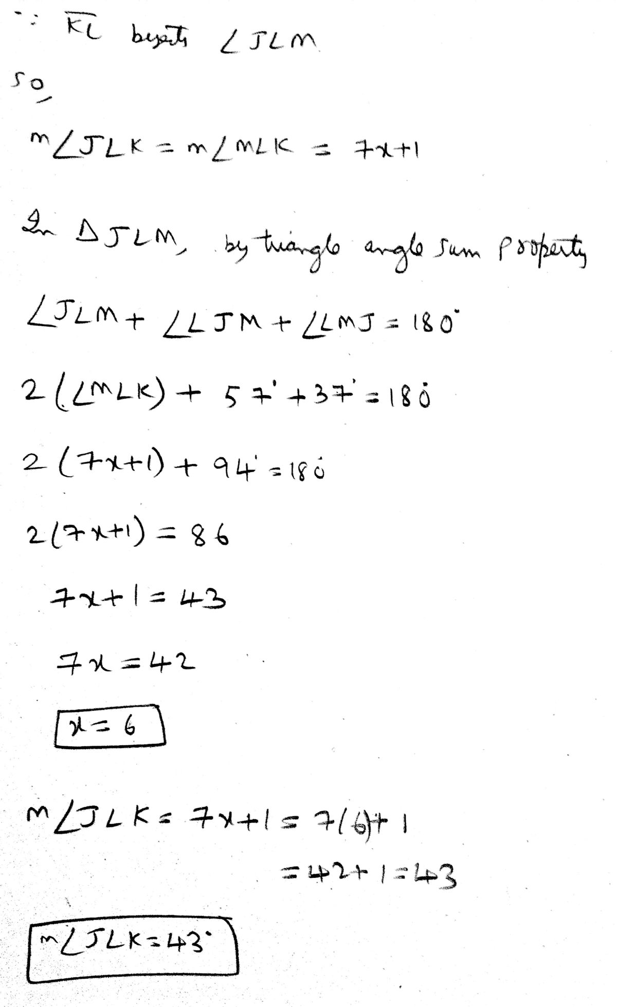 Geometry homework question answer, step 1, image 1