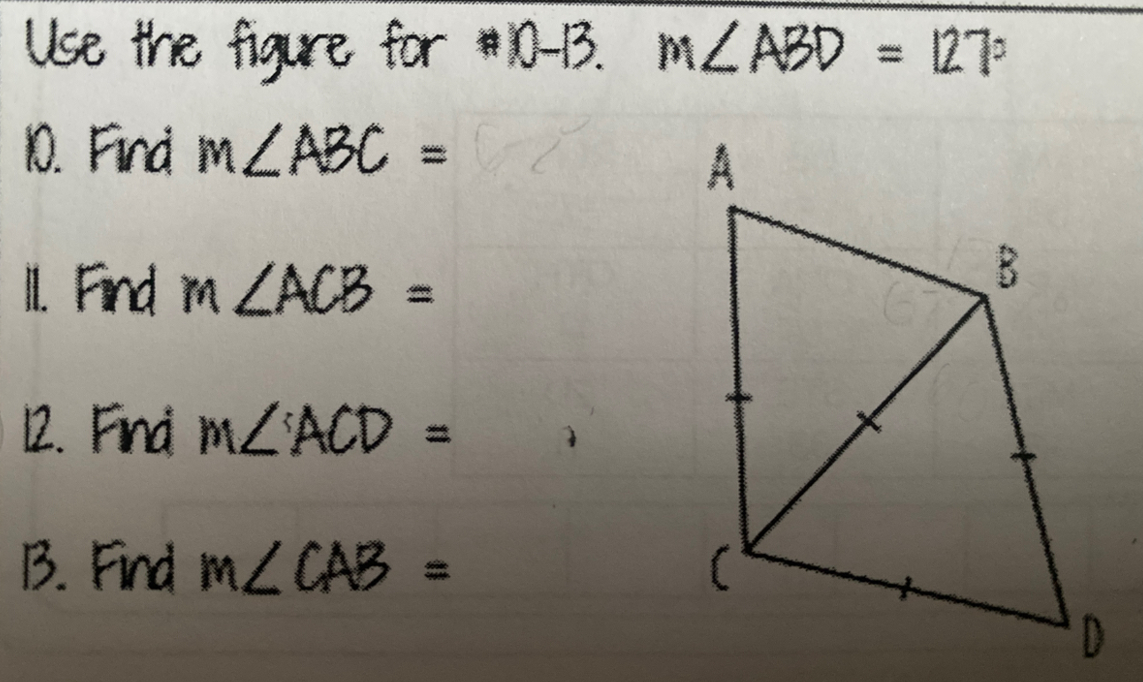 Geometry homework question answer, step 1, image 1