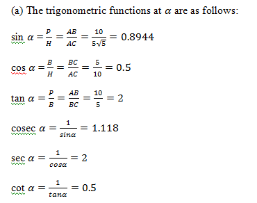 Trigonometry homework question answer, step 2, image 1